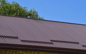typical Upper Stowe corrugated roof uses